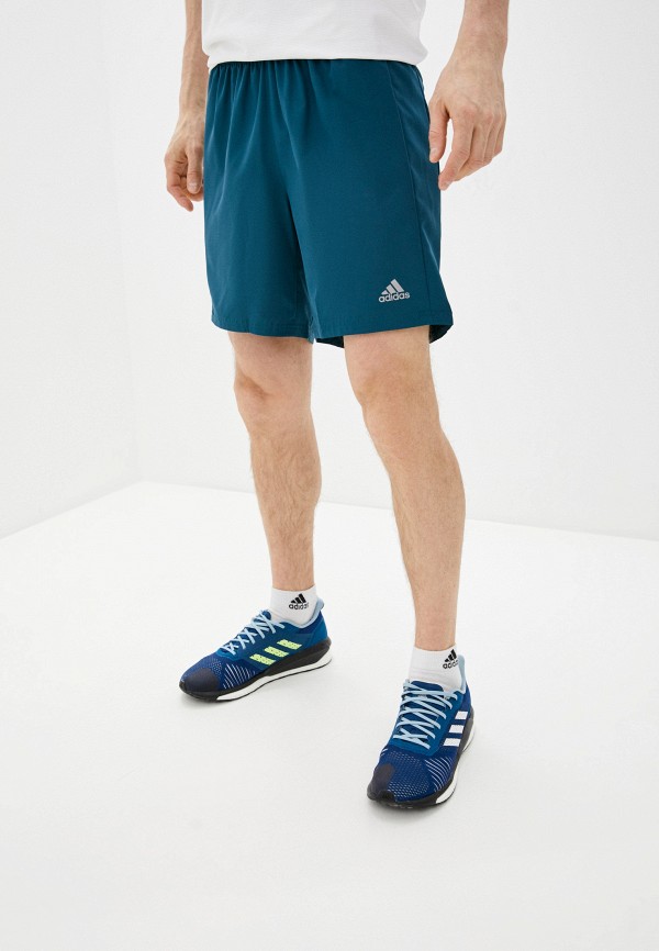 

Шорты спортивные adidas, Зеленый, RUN IT SHORT