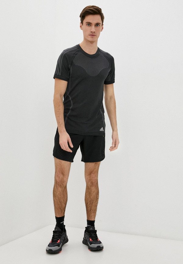 

Футболка спортивная adidas, Серый, PRIMEKNIT TEE M