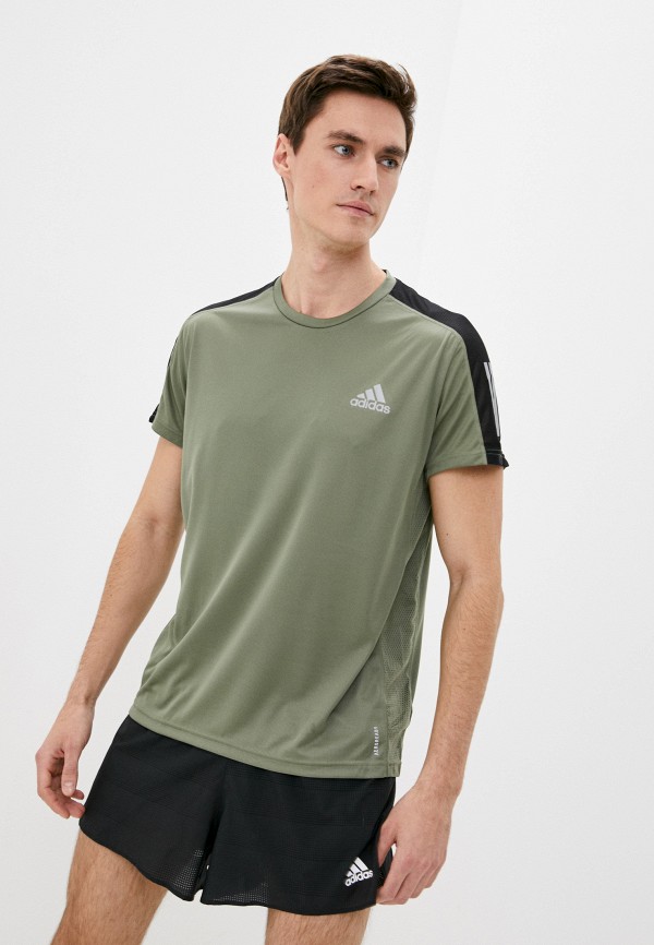 

Футболка спортивная adidas, Хаки, OWN THE RUN TEE