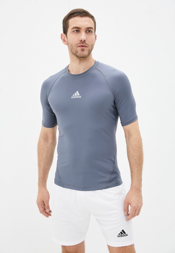 

Футболка спортивная adidas, Голубой, adidas AD002EMMUJY1
