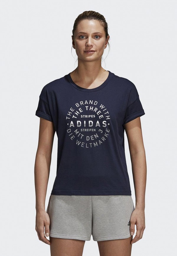 

Футболка adidas, Синий