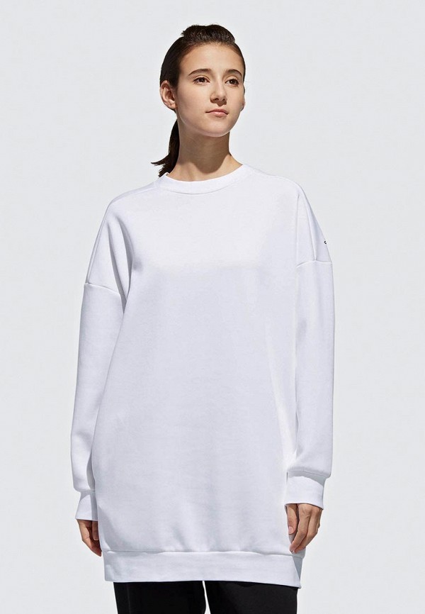 

Свитшот adidas; adidas AD002EWEEIQ7, Белый