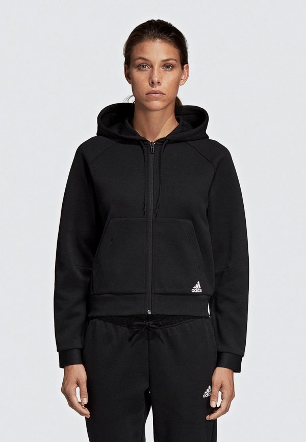 

Толстовка adidas, adidas AD002EWEEIY8, Черный