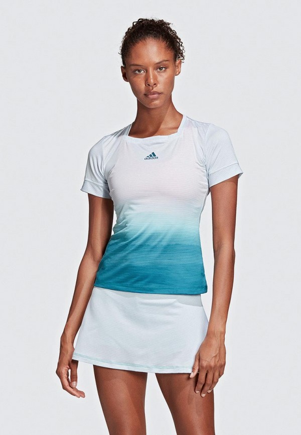 

Футболка спортивная adidas, adidas AD002EWEEJA1, Белый