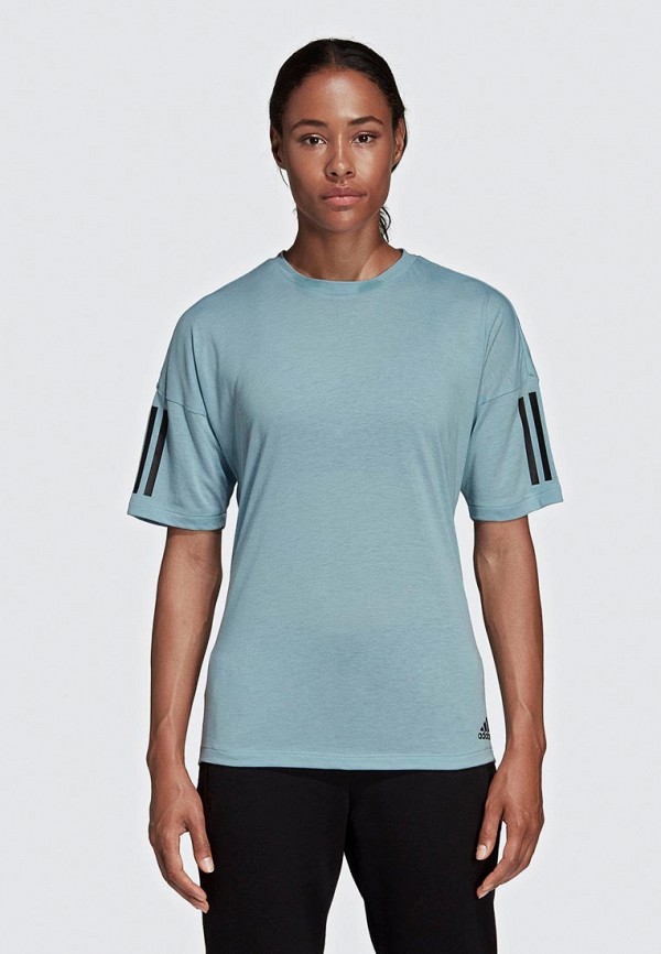 

Футболка adidas, Серый, W MH 3S T-SHIRT