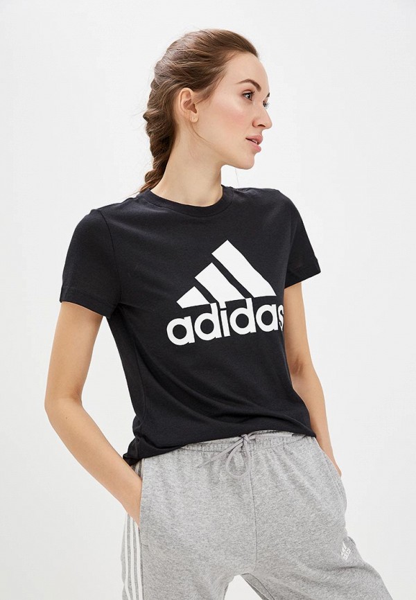 

Футболка adidas, Черный, adidas AD002EWEEJC3