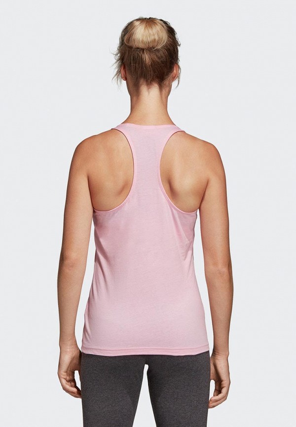 

Майка спортивная adidas, Розовый, W E LIN SLIM TK
