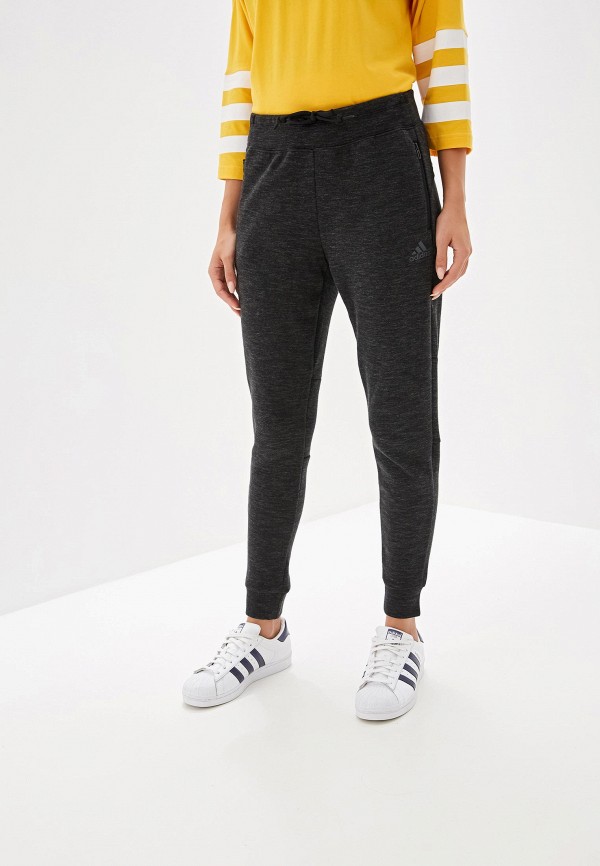 

Брюки спортивные adidas, adidas AD002EWFKAA7, Серый