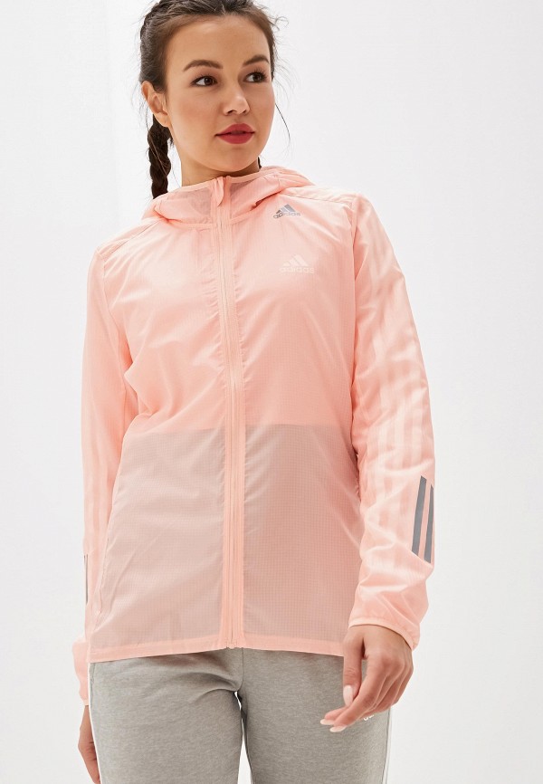 

Ветровка adidas, Розовый, adidas AD002EWFKAB3
