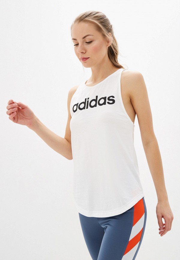 

Майка спортивная adidas, Белый, adidas AD002EWFKAE9