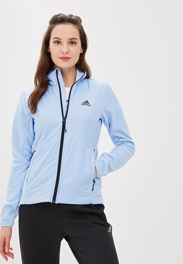 

Олимпийка adidas, Голубой, adidas AD002EWFKAG7