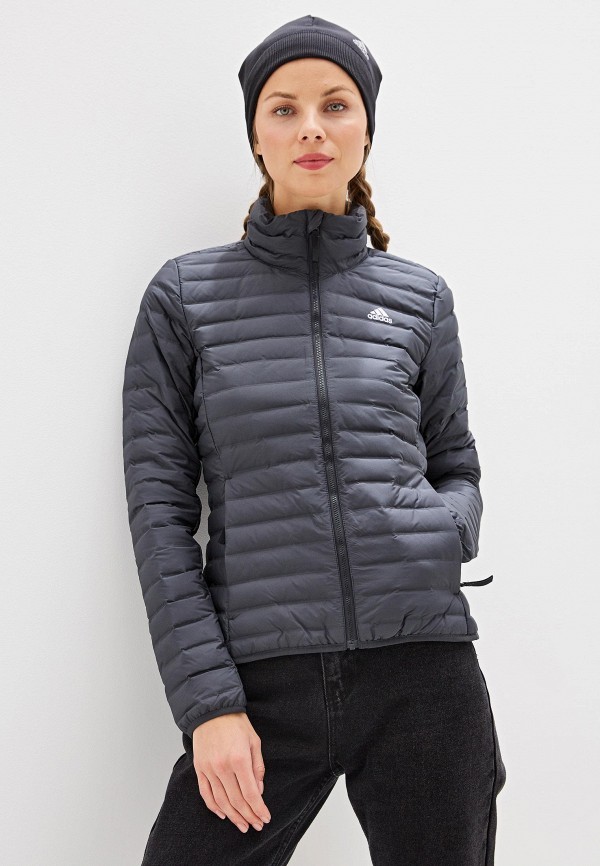 

Пуховик adidas, Серый, adidas AD002EWFKAI2