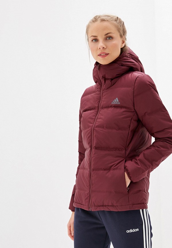 

Пуховик adidas, Бордовый, adidas AD002EWFKAI6