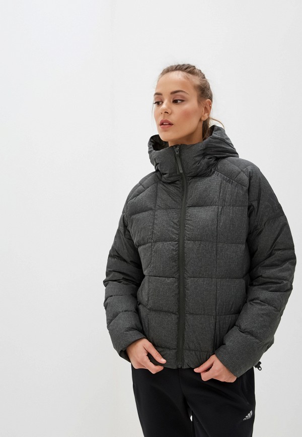 

Пуховик adidas, Серый, W ZNE DWN JKT
