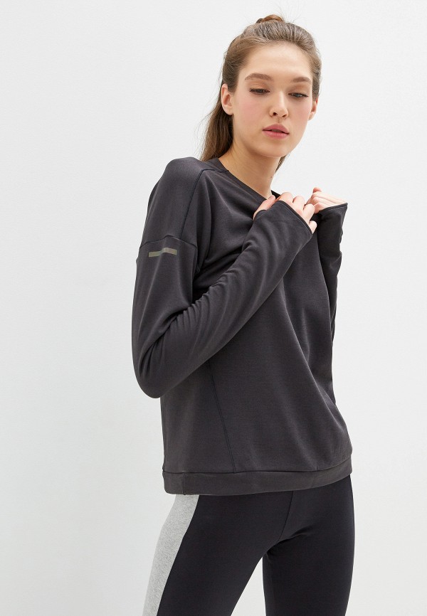 

Свитшот adidas, Черный, SN RUN CRU W