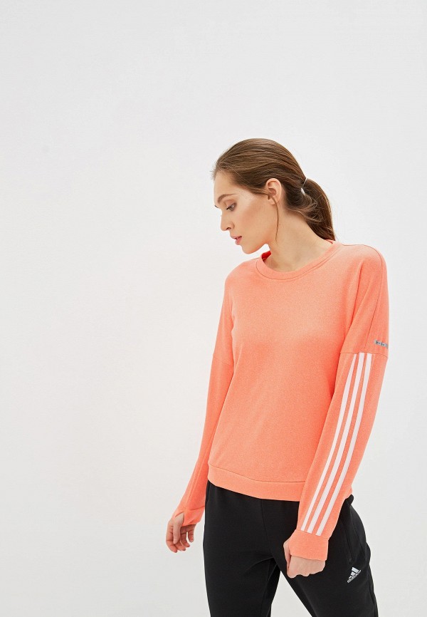 

Свитшот adidas, Коралловый, RESPONSE CREW W
