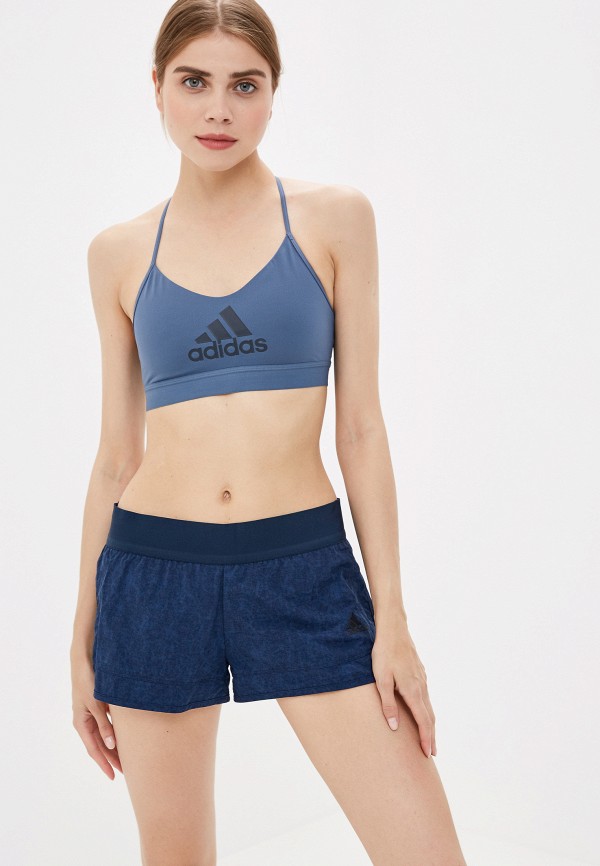 

Топ спортивный adidas, Синий, adidas AD002EWFKAQ6