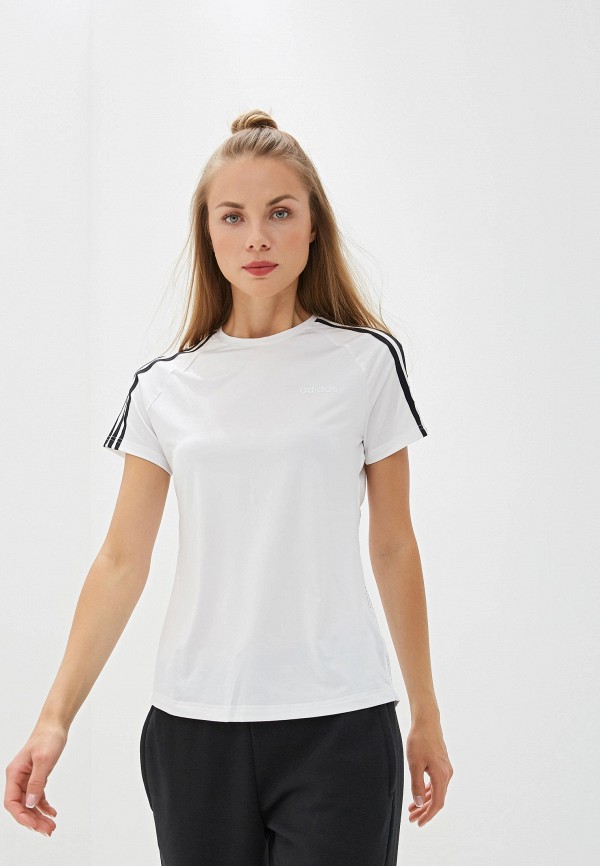 

Футболка спортивная adidas, adidas AD002EWFKAR7, Белый