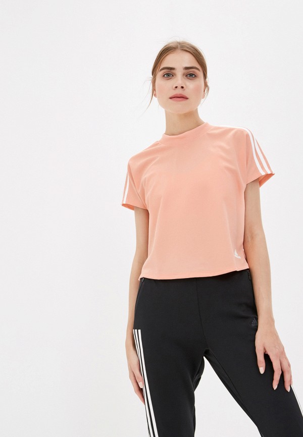 

Футболка adidas, Розовый, AtTEETude Tee