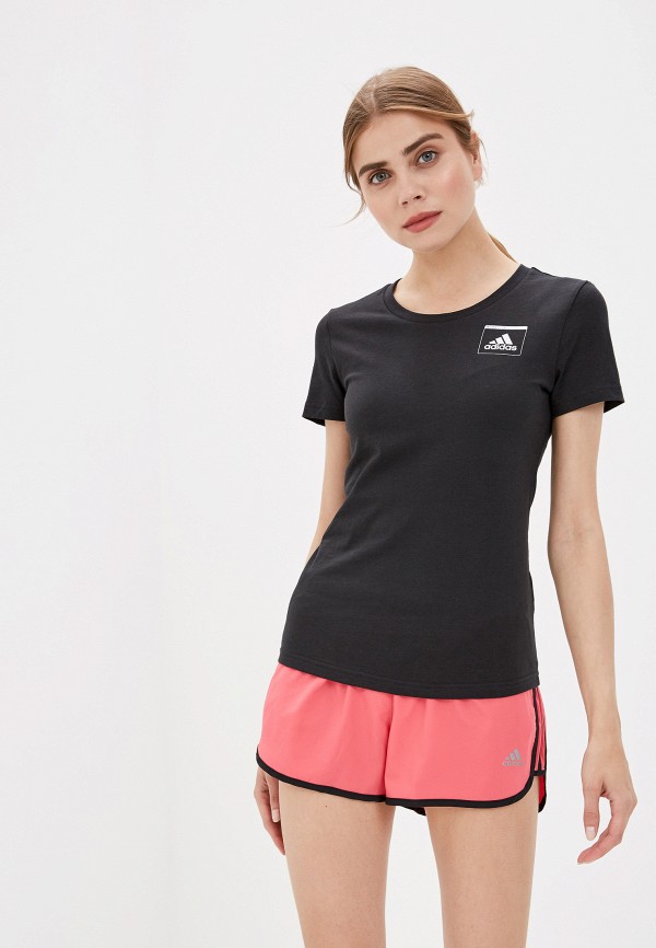 

Футболка adidas, W MH Photo Tee, Черный