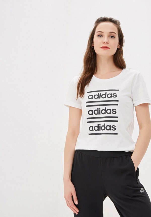

Футболка спортивная adidas, Белый, adidas AD002EWFKAU9