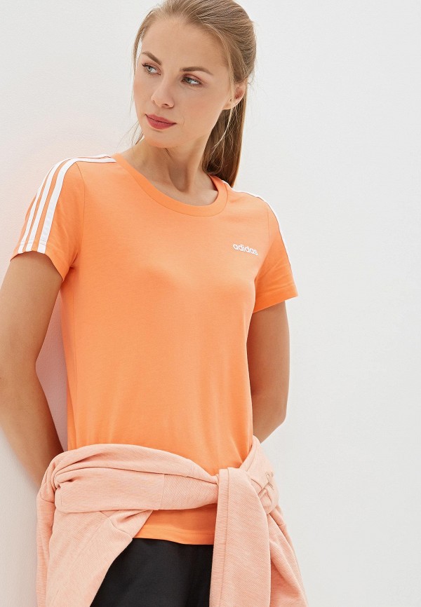 

Футболка adidas, Оранжевый, W E 3S SLIM TEE