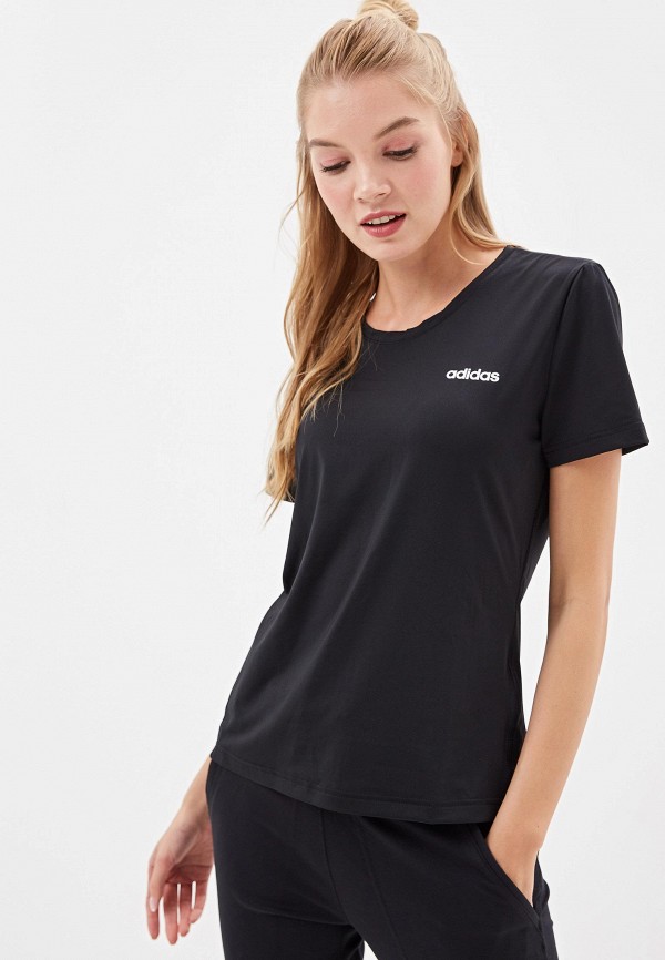 

Футболка спортивная adidas, Черный, W D2M SOLID TEE