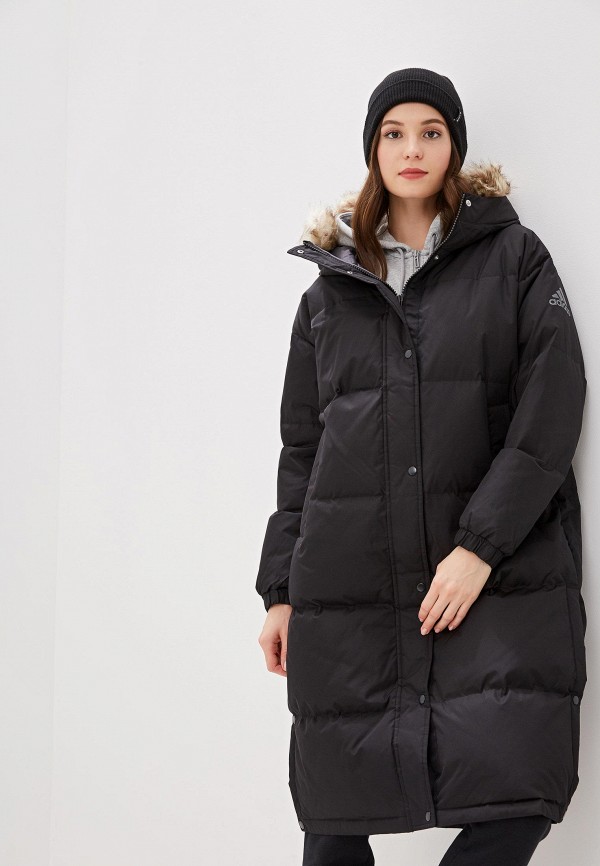 

Пуховик adidas, Черный, W FUR LONG DOWN