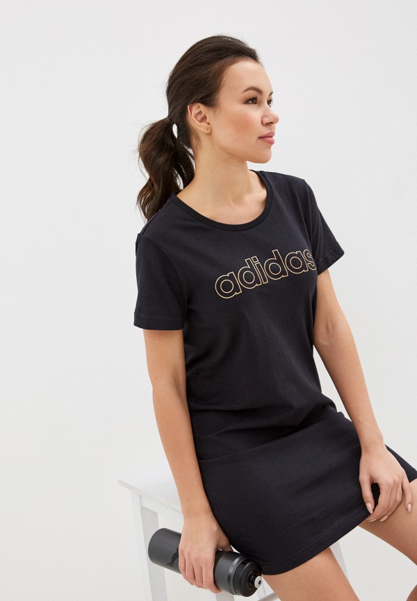 

Платье adidas, Черный, adidas AD002EWHLQT5