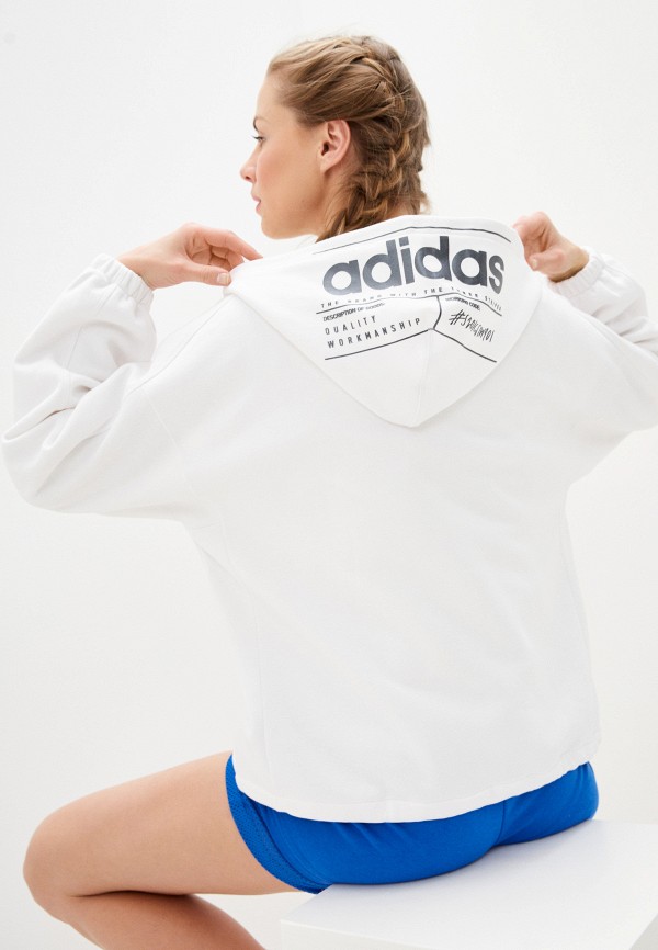 

Толстовка adidas, Белый, W BB HD TT