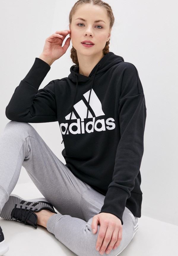 

Худи adidas, Черный, W BOS LONG HD