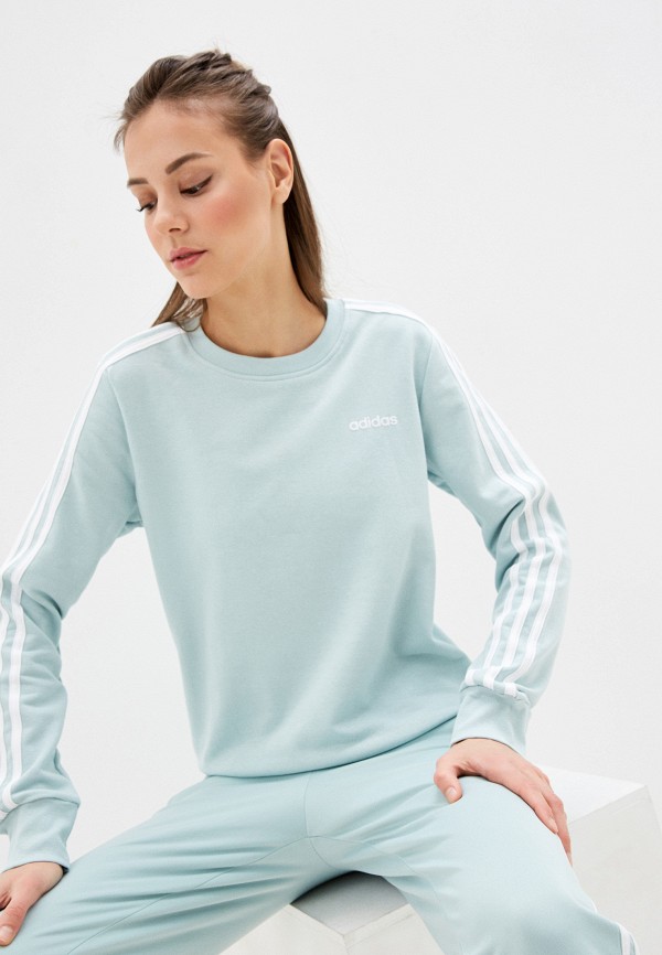 

Свитшот adidas, Бирюзовый, W E 3S SWEAT FT