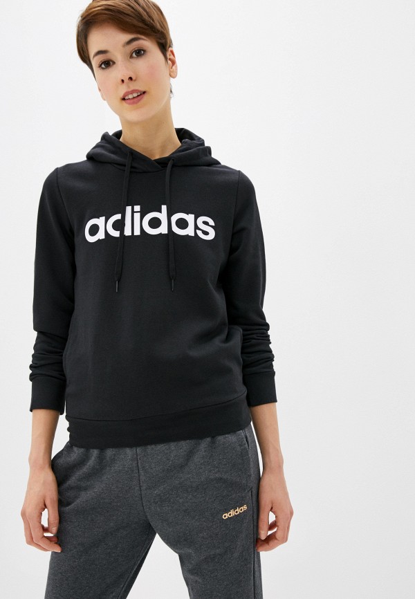 

Худи adidas, Черный, W E LIN OH HD