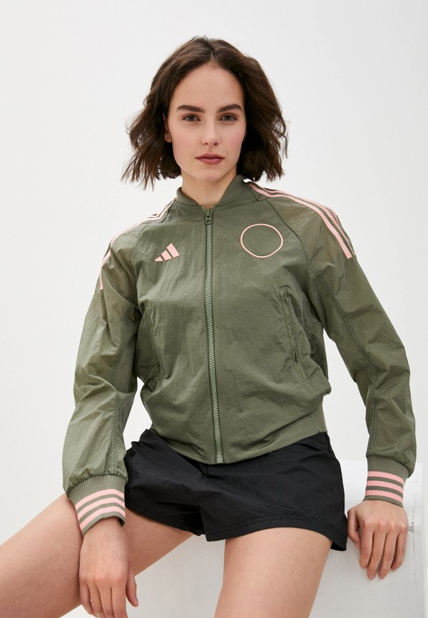 

Олимпийка adidas, Хаки, W VRCT JK Woven