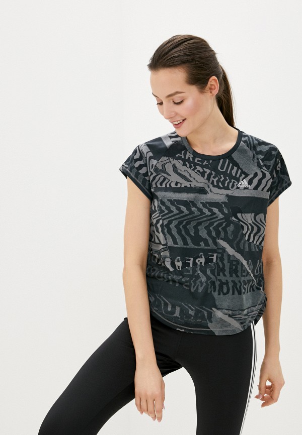 

Футболка спортивная adidas, Серый, adidas AD002EWHLRI6