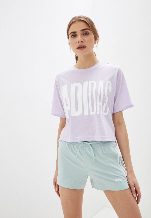 

Футболка adidas, Фиолетовый, UNIV TEE 1 W
