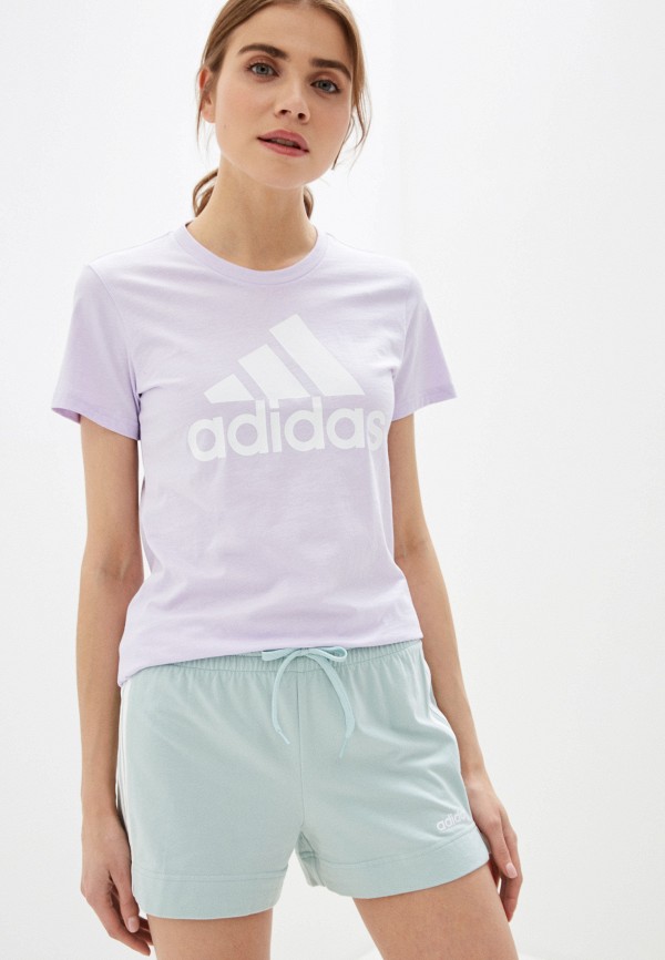 

Футболка adidas, Фиолетовый, adidas AD002EWHLRL7