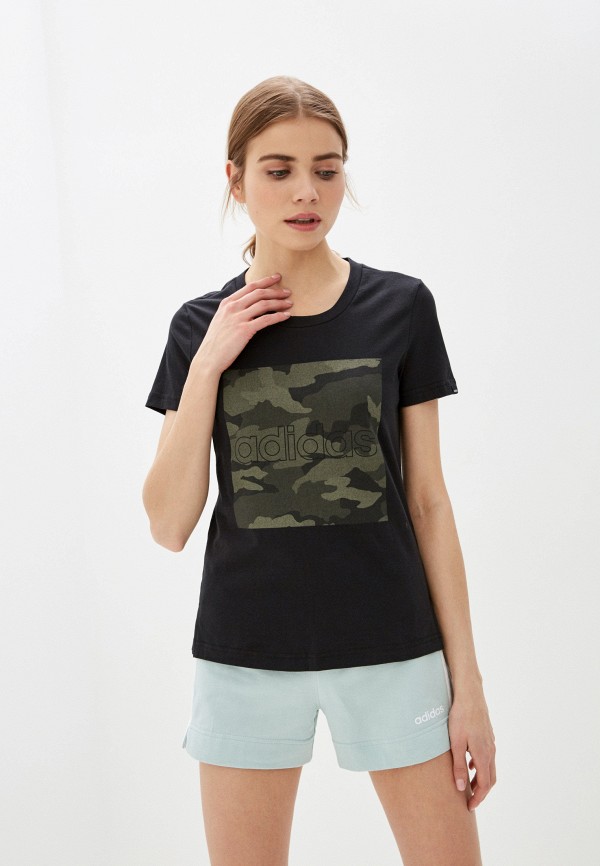 

Футболка adidas, Черный, adidas AD002EWHLRM0