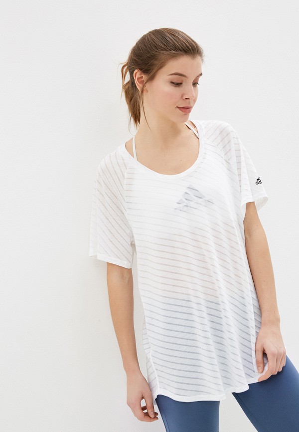 

Футболка adidas, Белый, W Burn Out Tee