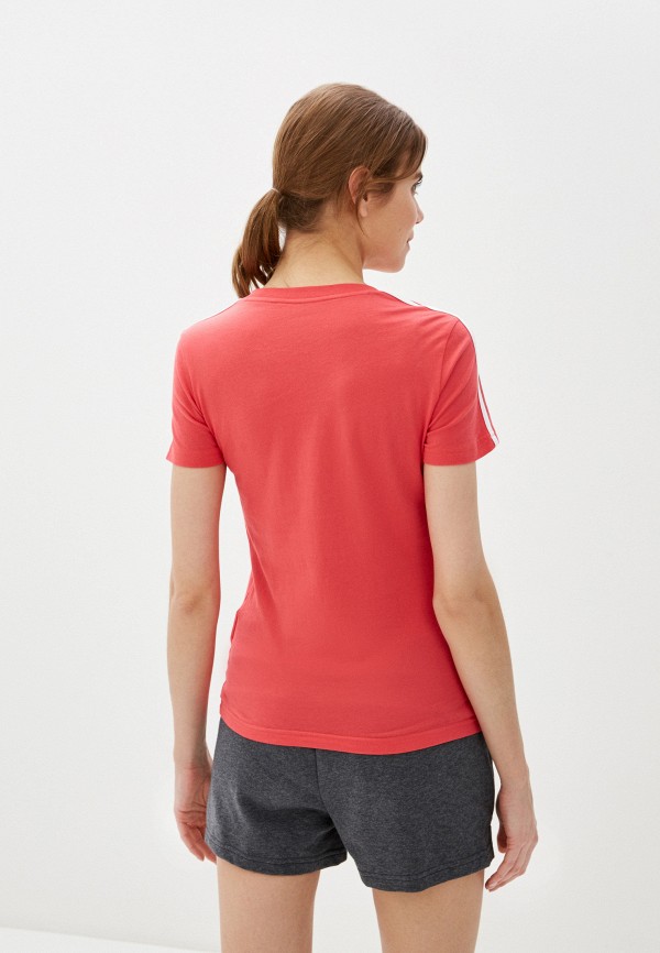 

Футболка adidas, Розовый, W E 3S SLIM TEE