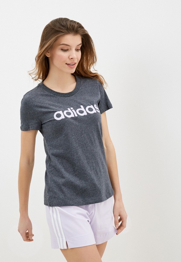 

Футболка adidas, Серый, adidas AD002EWHLRN8