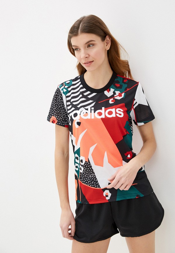 

Футболка спортивная adidas, Разноцветный, W FARM T