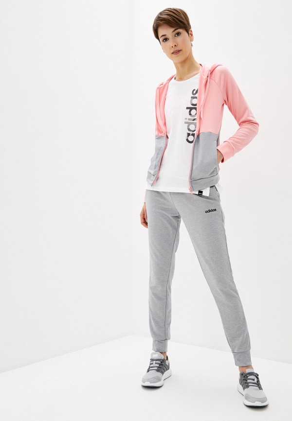 

Костюм спортивный adidas, Розовый;серый, adidas AD002EWHLRR3