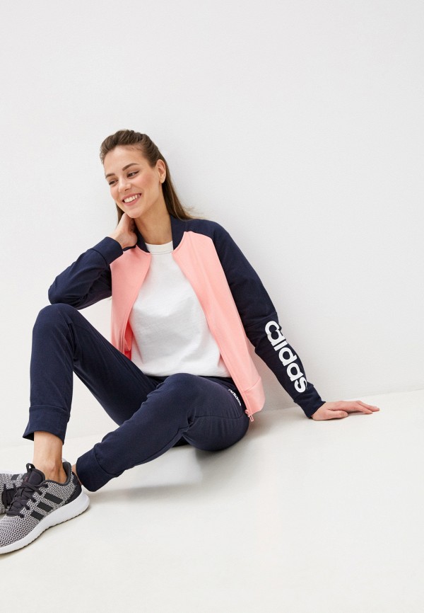 

Костюм спортивный adidas, Розовый;синий, adidas AD002EWHLRR4
