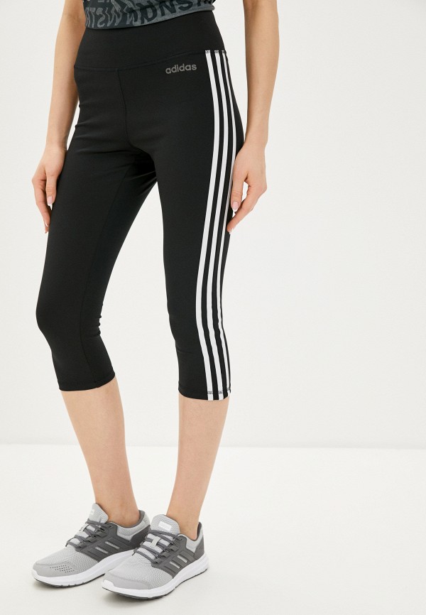 

Тайтсы adidas, Черный, W D2M 3S 34 TIG