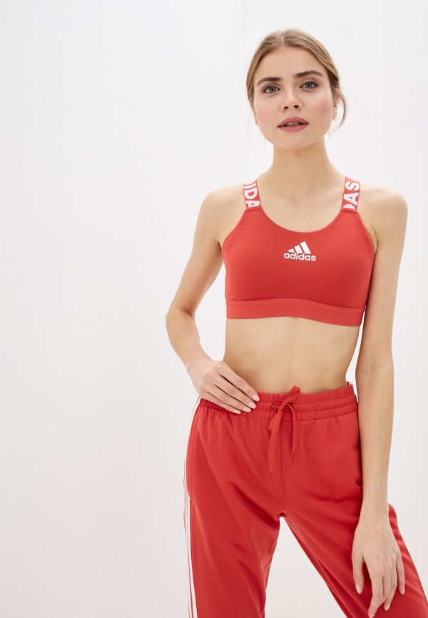

Топ спортивный adidas, Красный, DRST BRND B