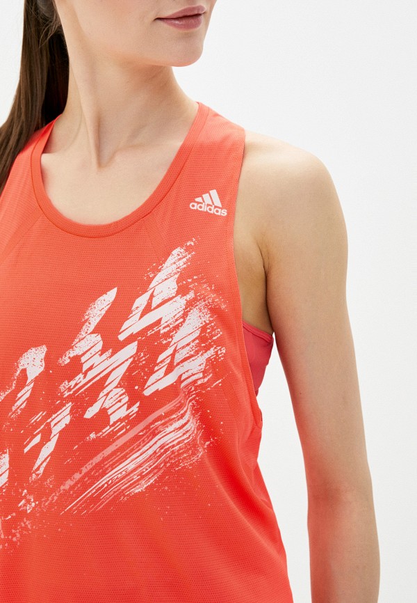 

Майка спортивная adidas, Оранжевый, adidas AD002EWHLSD1