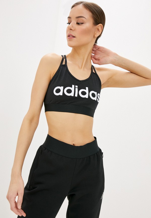 

Топ спортивный adidas, Черный, W E BT