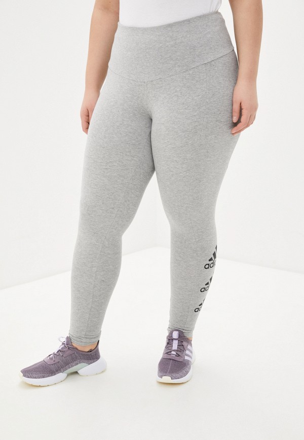 

Леггинсы adidas, Серый, adidas AD002EWHLSH7