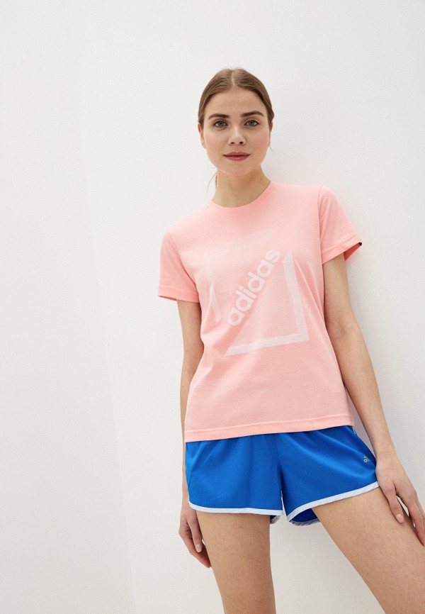 

Футболка adidas, Розовый, W CLIMA CB T
